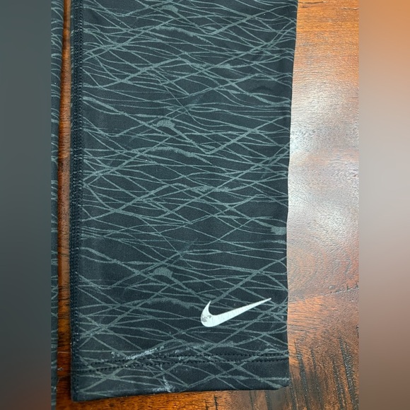 Nike Pro Combat Dri-Fit Compression Leggings Women’s Large – Black Gray Print - Picture 4 of 4